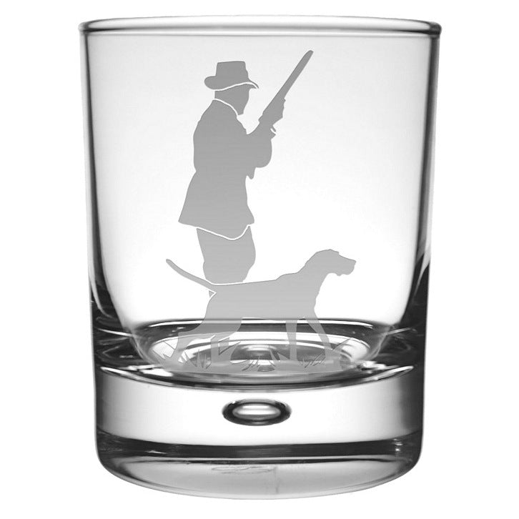 Whisky Glass Engraved Hunter WG-HU