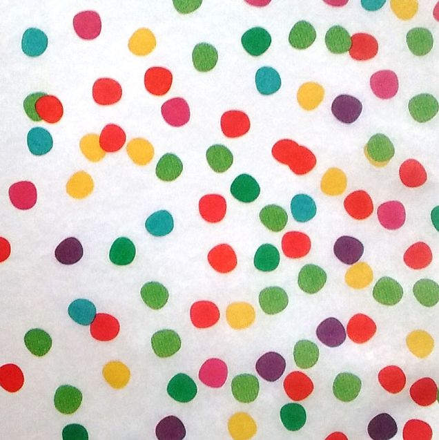 ArteBene Coloured Dot Tissue Paper 200767 detail