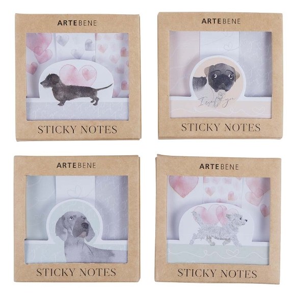 ArteBene Dog Sticky Notes 220687 main