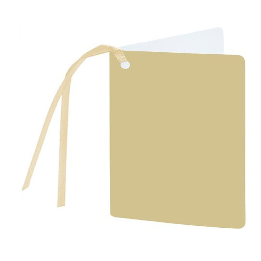 ArteBene Gold Gift Tag Individual 200243 front