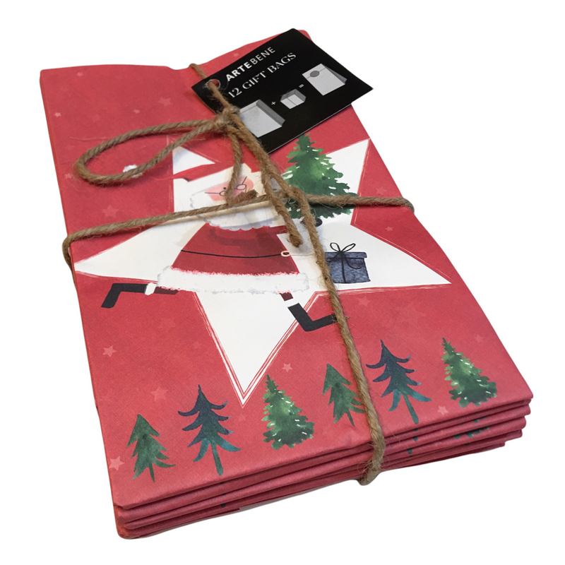 Artebene Christmas Gift Bag Pack of 12 205011 main