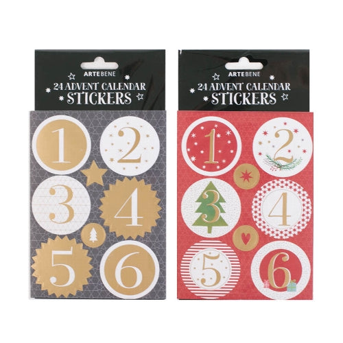 Artebene 24 Advent Calendar Stickers 151867
