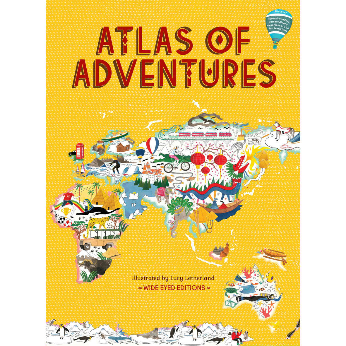 Atlas Of Adventures Hardback Book