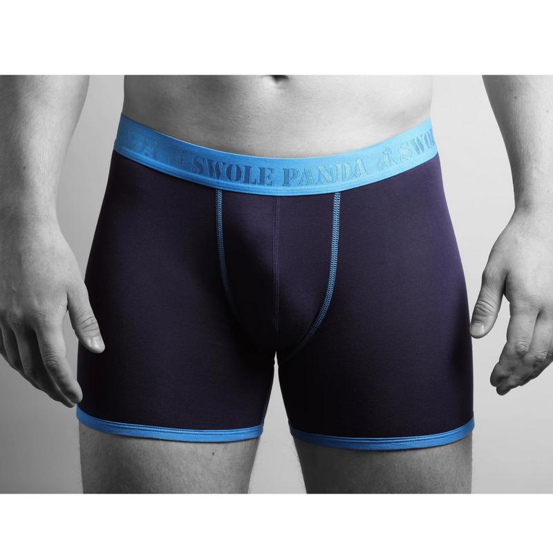 Bamboo Boxers Twin Pack Navy & Ducks style 1 navy