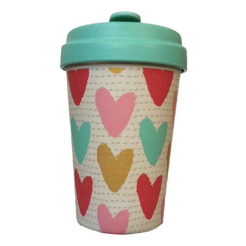 Bamboo Cup Happy Hearts front