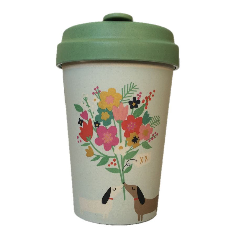 Bamboo Cup Lovely Doggies front
