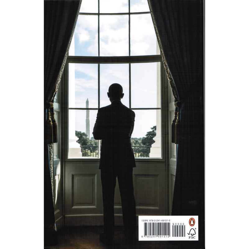 Barack Obama - A Promised Land hardback book back cover