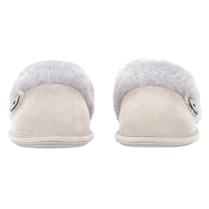 Bedroom Athletics Molly Sheepskin Mule Ice Grey 210-136-725-991 toes