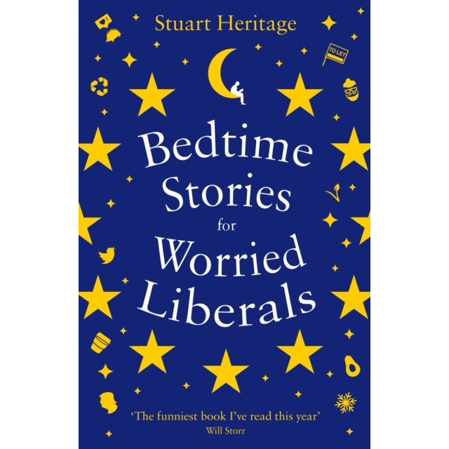 Bedtime Stories For Worried Liberals Paperback Book front