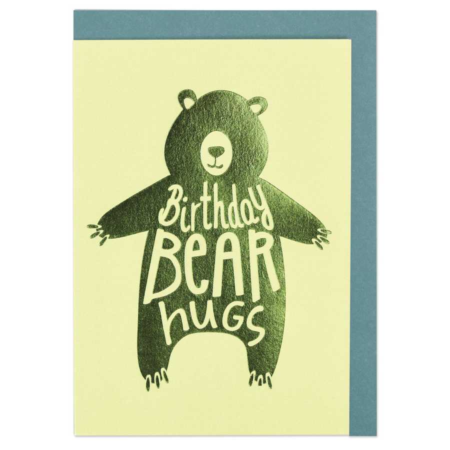 Birthday Bear Hugs Card