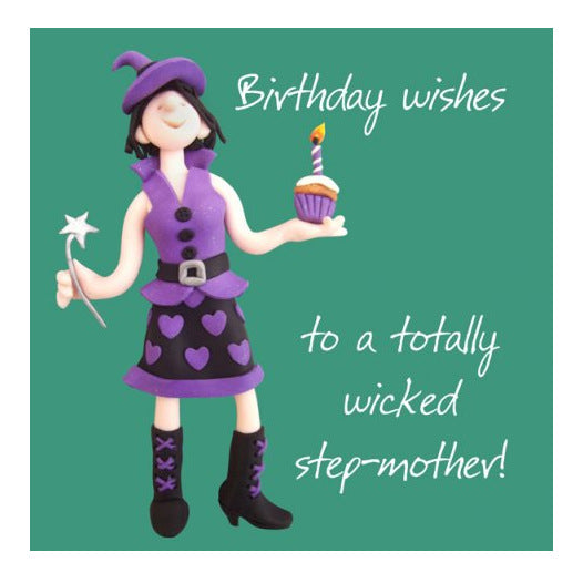 Birthday Wishes To A Totally Wicked Step Mother ESB141