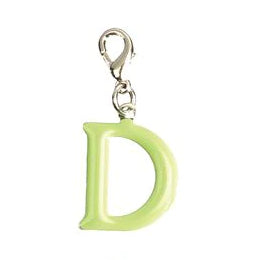 Bombay Charm Alphabet Enamelled Alphabet Letter D