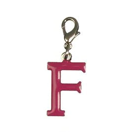 Bombay Charm Alphabet Enamelled Alphabet Letter F