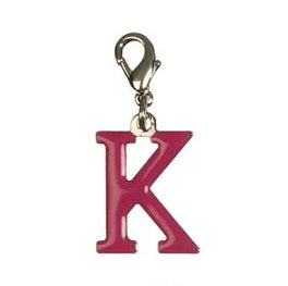 Bombay Charm Alphabet Enamelled Alphabet Letter K