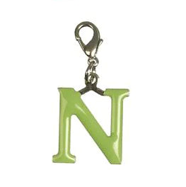 Bombay Charm Alphabet Enamelled Alphabet Letter N