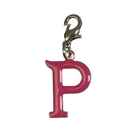 Bombay Charm Alphabet Enamelled Alphabet Letter P