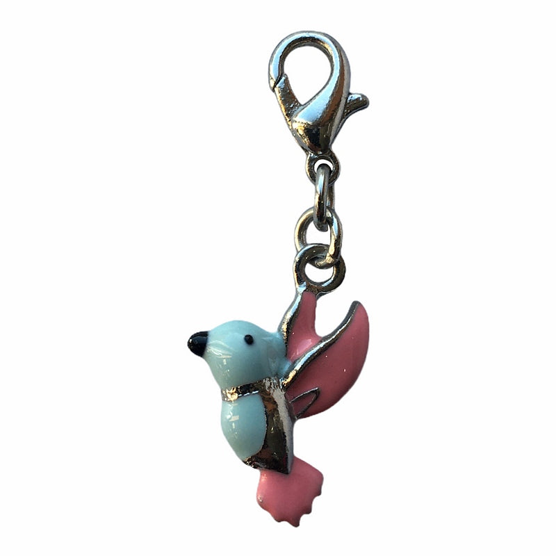 Charm - Blue & Pink Bird