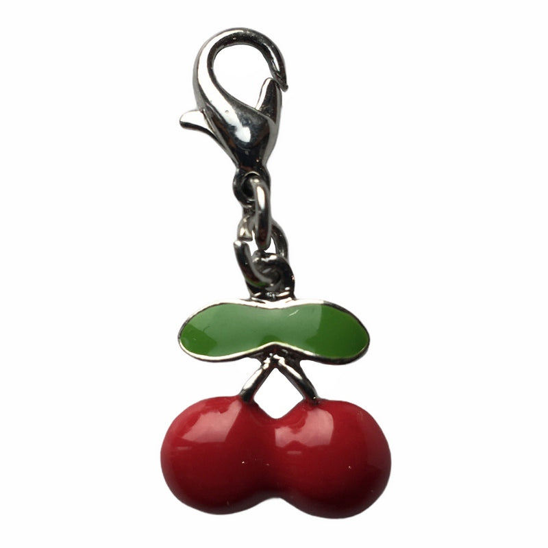 Bombay Duck Charm Pair Of Cherries front