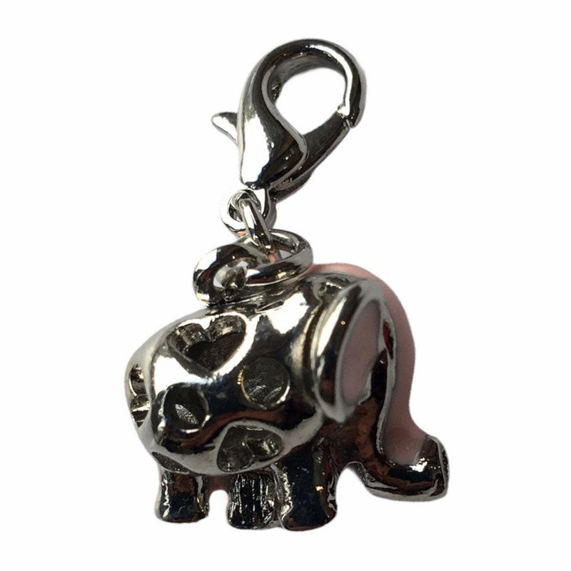 Bombay Duck Charm Pink Elephant back