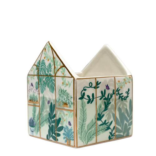 Boulevard Greenhouse Porcelain Planter front