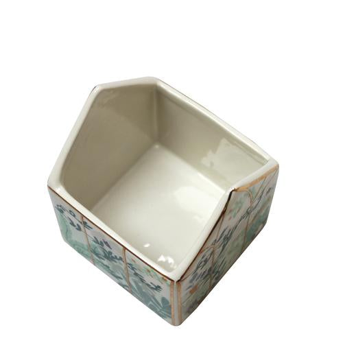 Boulevard Greenhouse Porcelain Planter onside