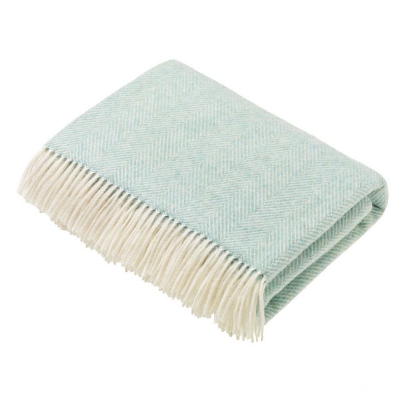 Herringbone Throw Eucalyptus