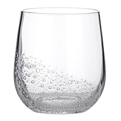 Broste Copenhagen Box of 4 Bubble Glass Tumblers 14460614 front