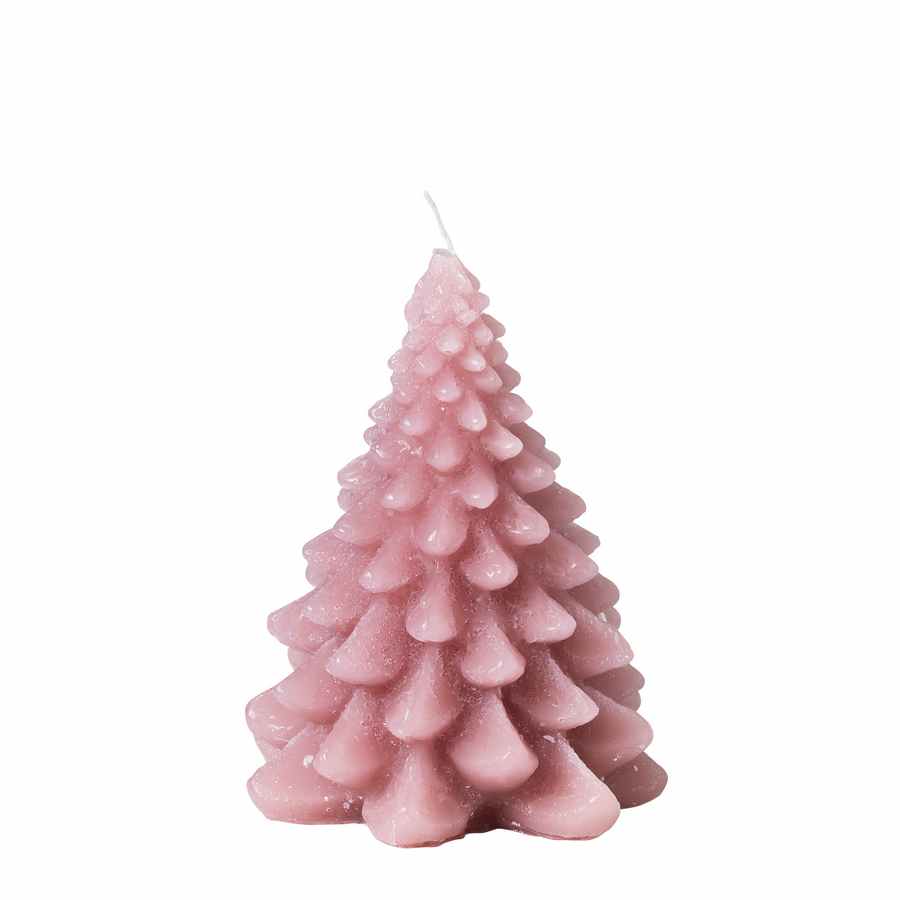 Broste Copenhagen Fir Tree Candle in Dusty Lavender Small