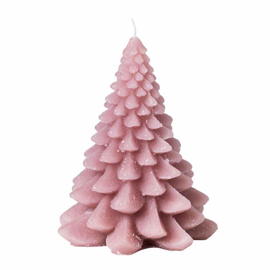 Broste Copenhagen Fir Tree Candle in Dusty Lavender Large