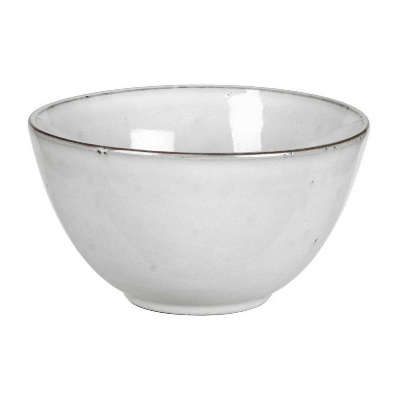 Broste Copenhagen Nordic Sand Stoneware Bowl 15 cm 14533023 front