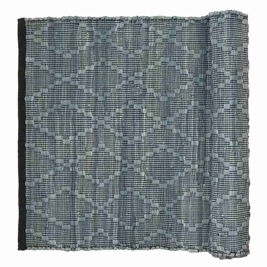 Broste Copenhagen Vilda Rug Cotton Blue Mirage 70070288
