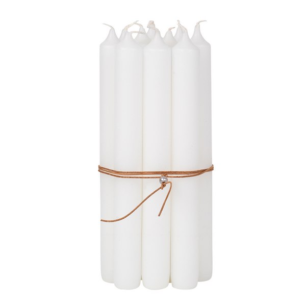 Broste Copenhagen Classic Candle in Pure White  45910011