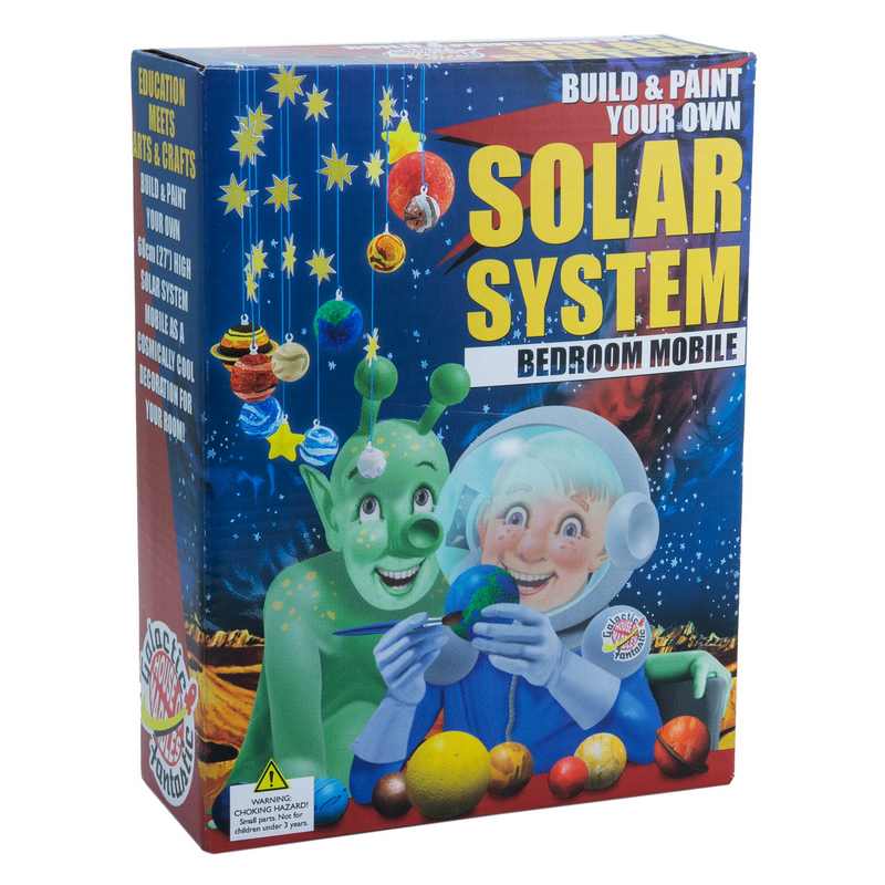 Build and Paint Your Own Solar System Bedroom Mobile 212913 box