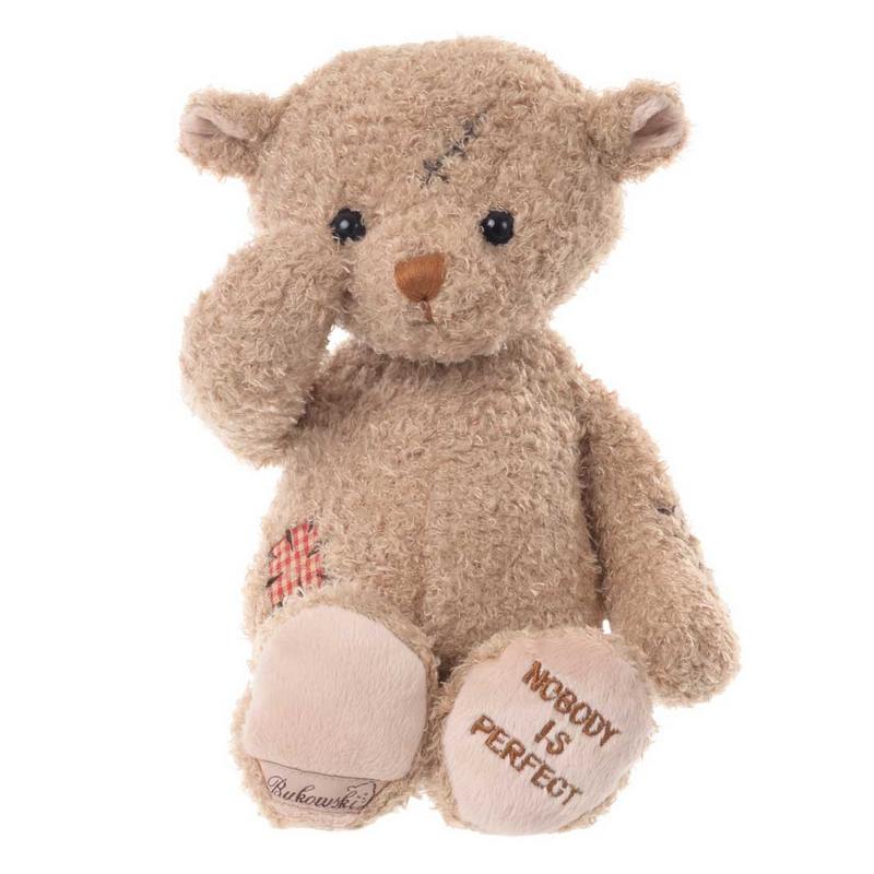 Bukowski Bears UK Nobodys Perfect Soft Toy Teddy