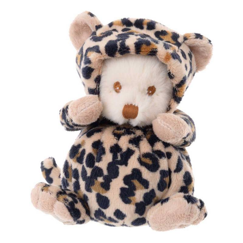 Bukowski Soft Toy Ziggy Bear Leopard front