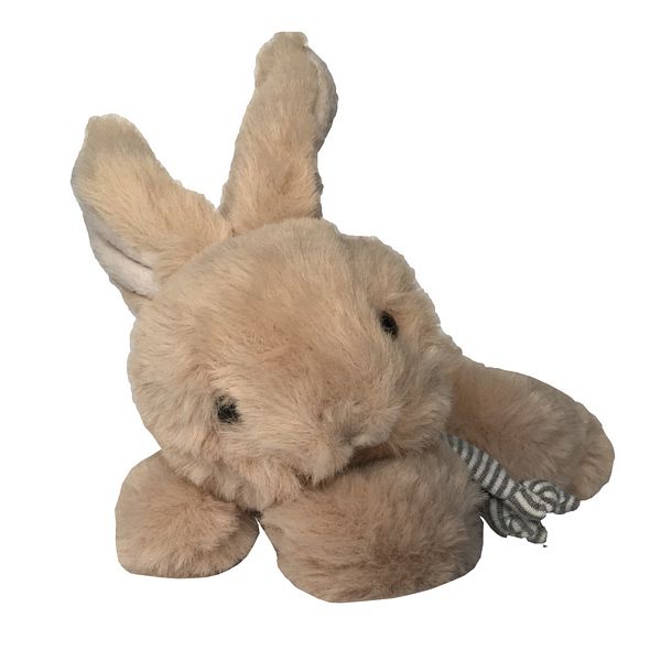 Bukowski Designs Brown Toy Rabbit Buster with scarf front
