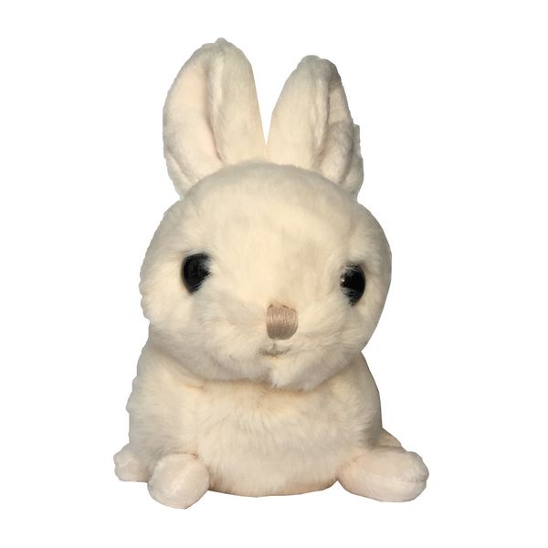 Bukowski White Toy Rabbit Zeus front