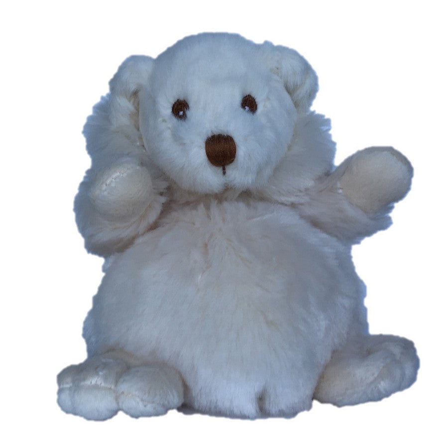 Bukowski Soft Toy Ziggy Teddy Bear Cream Cat hood down