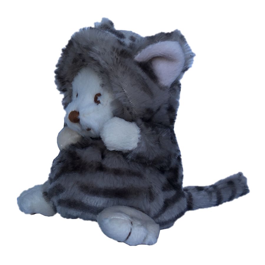 Bukowski Soft Toy Ziggy Bear Grey Cat side