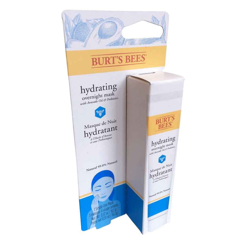 Burt's Bees Hydrating Overnight Mask packaging