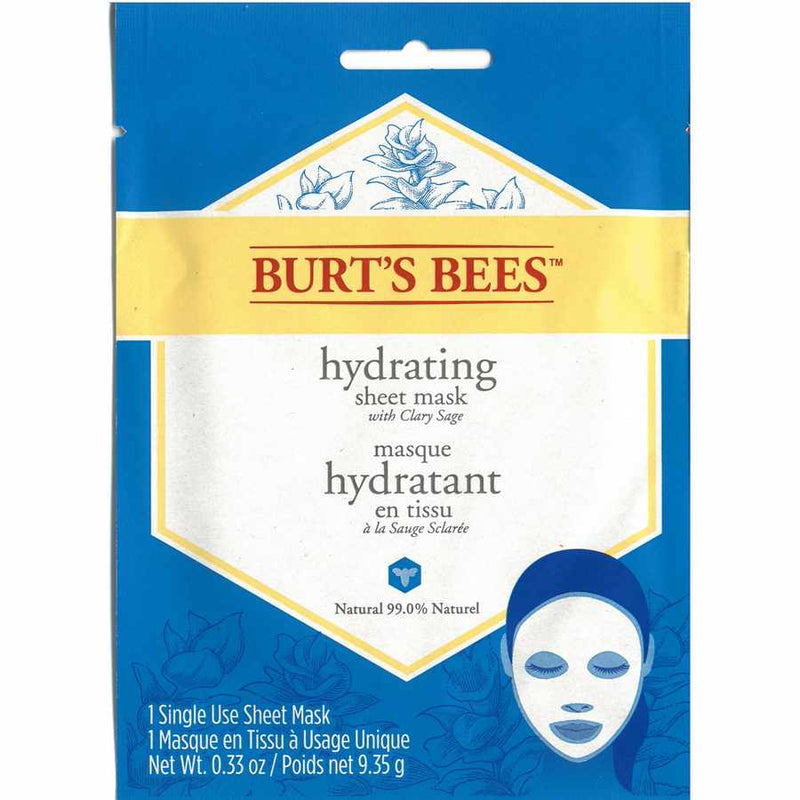 Burts Bees Hydrating Face Sheet Mask front