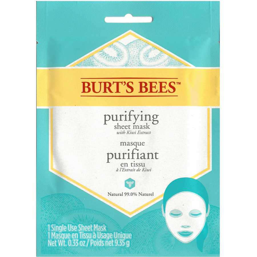 Burt's Bees Purifying Face Sheet Mask front