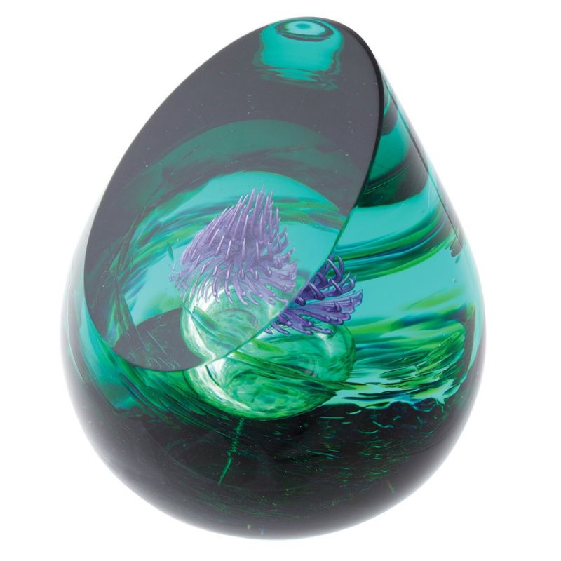 Caithness Glass Jewel Of The Glen Paperweight U13124 side