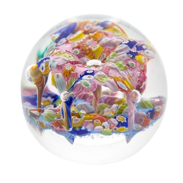 Caithness Glass Millefiori Fingal's Cave Miniature U19044 side