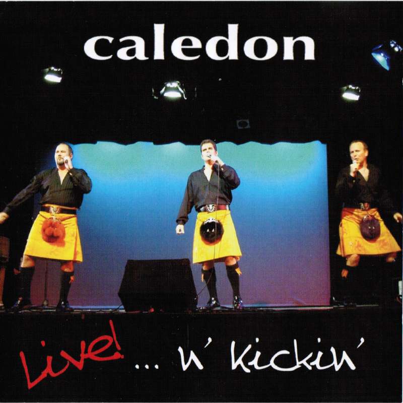 Caledon Live N Kickin SCOTTEN03 CD front