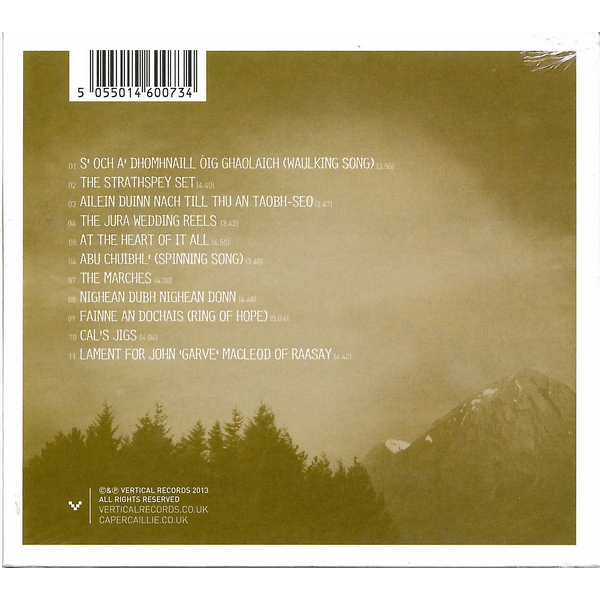 Capercaillie - At The Heart Of It All - CD cover back