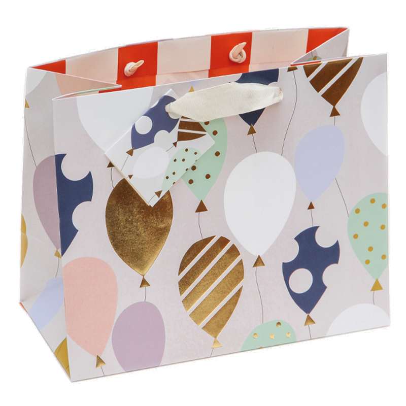 Caroline Gardner Balloons Landscape Gift Bag GBL715 front