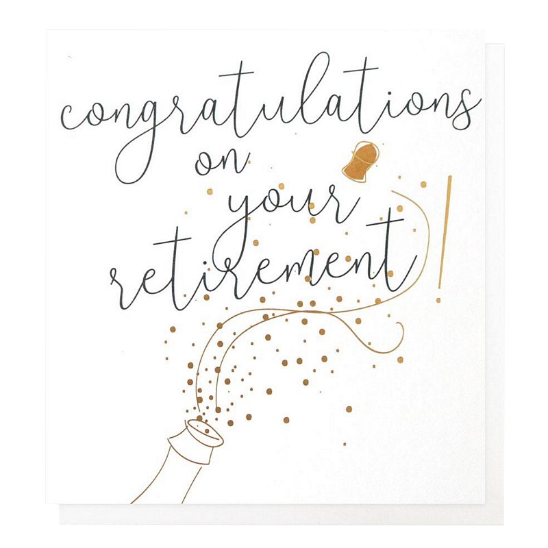 Congratulations On Your Retirement