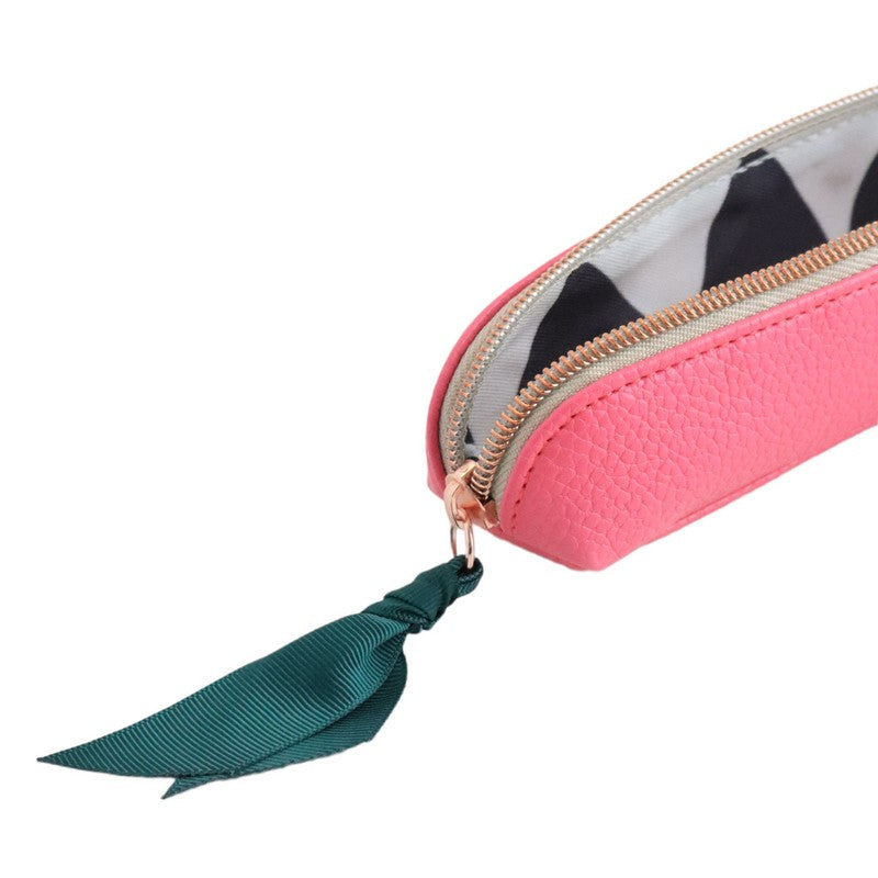 Caroline Gardner Essential Pencil Case Pink EPC134 open