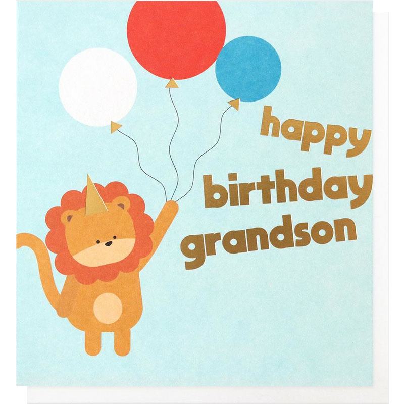 Happy Birthday Grandson Lion